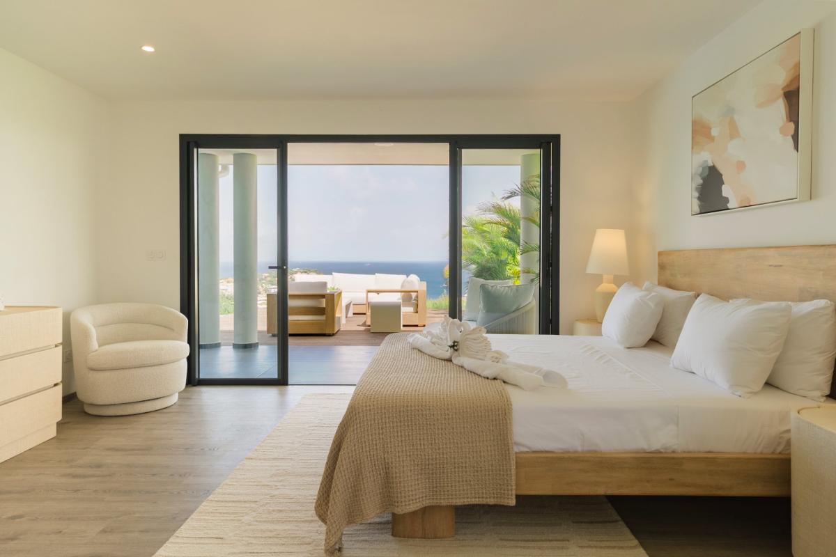 Location villa 4 chambres 8 couchages chambre 1 bis côté pergola